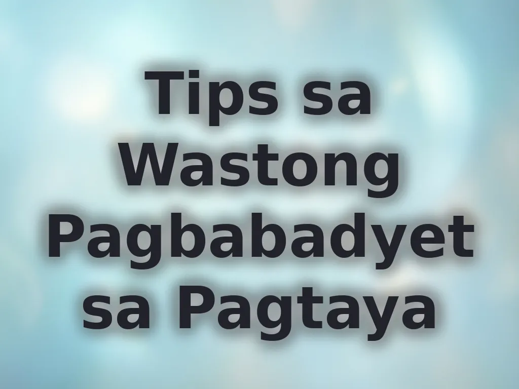 Responsible Gambling Tips